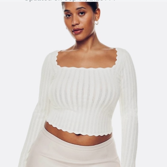 Wilfred Morado Gray Knit Sweater - Picture 4 of 8